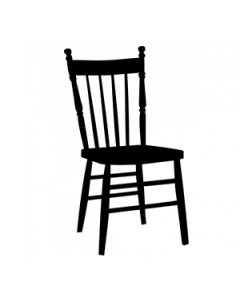 Antique Black Chair