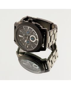 Black Chronograph watch 